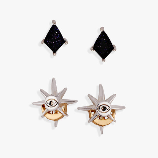Moon Magic Celestial Earring Set of 2