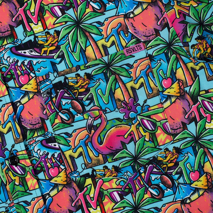 RSVLTS RSVLTS MTV Spring Break “Cancun” – KUNUFLEX Short Sleeve Shirt