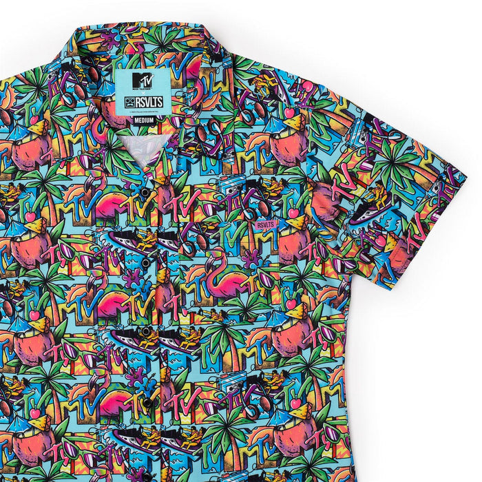 RSVLTS MTV MTV Spring Break “Cancun” – Women's KUNUFLEX Short Sleeve Shirt