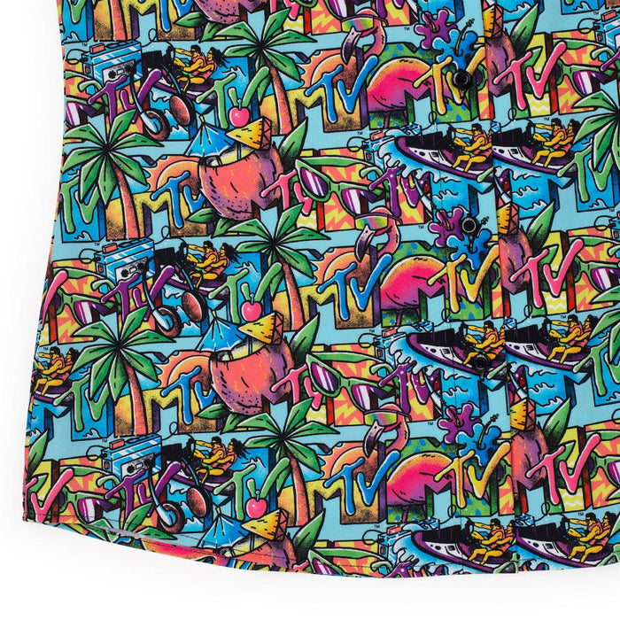 RSVLTS MTV MTV Spring Break “Cancun” – Women's KUNUFLEX Short Sleeve Shirt
