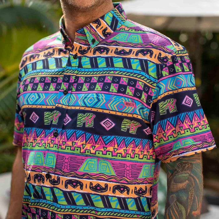 RSVLTS MTV MTV Spring Break “Daytona Beach” – KUNUFLEX Short Sleeve Shirt