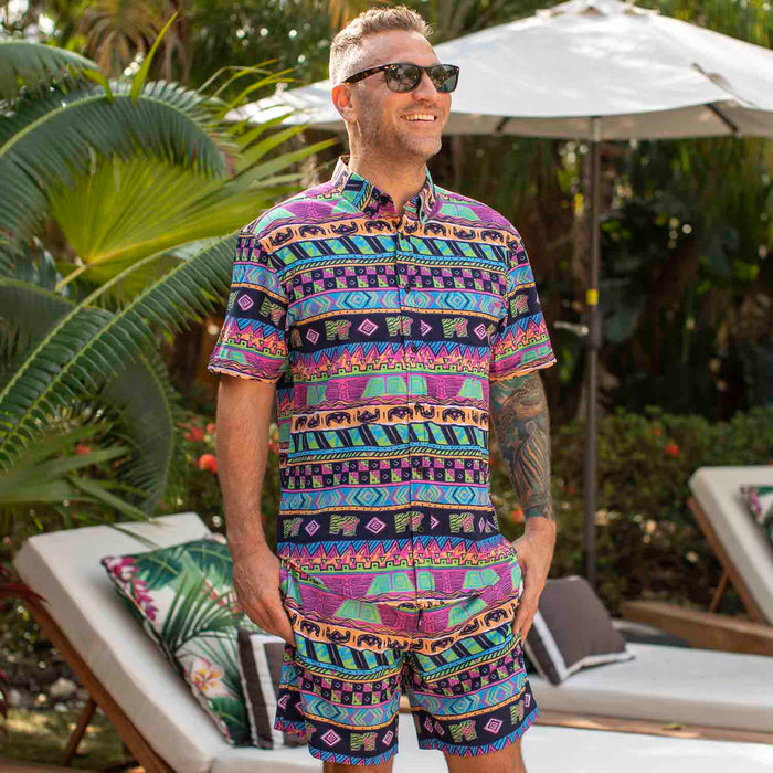 RSVLTS MTV MTV Spring Break “Daytona Beach” – KUNUFLEX Short Sleeve Shirt