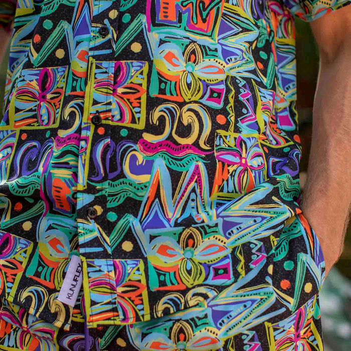 RSVLTS MTV MTV Spring Break “Panama City Beach” – KUNUFLEX Short Sleeve Shirt