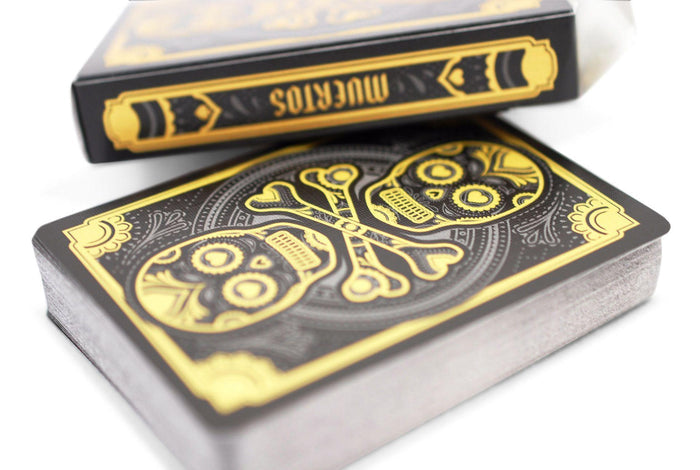 Muertos Night Playing Cards by Steve Minty