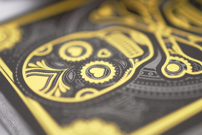 Muertos Night Playing Cards by Steve Minty
