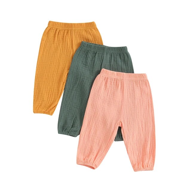 Yellow Green Pink Set / 6-12 months