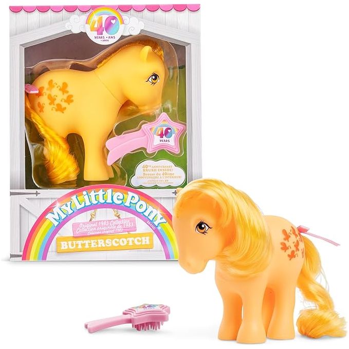 My Little Pony 40th Anniversary Original Ponies - Butterscotch - Owl & Goose Gifts