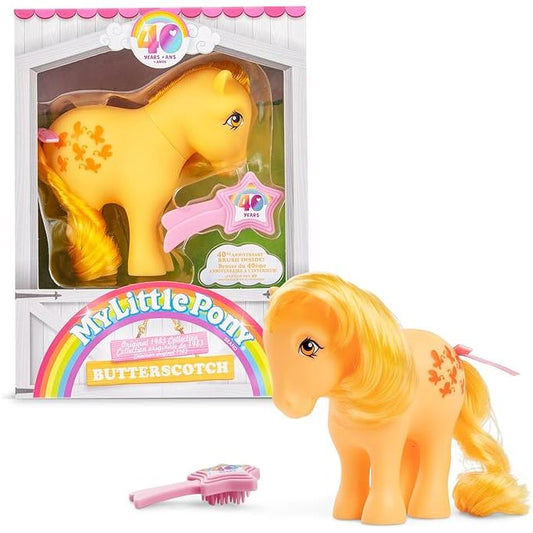 My Little Pony 40th Anniversary Original Ponies - Butterscotch - Owl & Goose Gifts