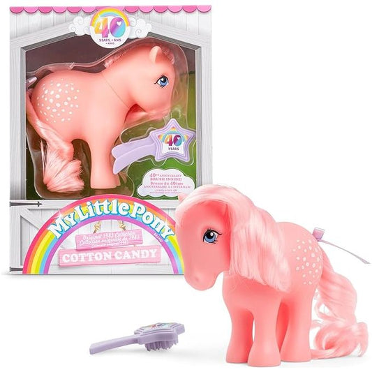 My Little Pony 40th Anniversary Original Ponies - Cotton Candy - Owl & Goose Gifts