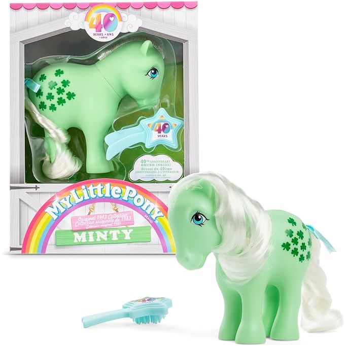 My Little Pony 40th Anniversary Original Ponies - Minty - Owl & Goose Gifts