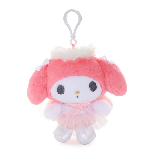 My Melody Plush Mascot Clip (Ballerina Angel Series) Accessory NAKAJIMA CORPORATION