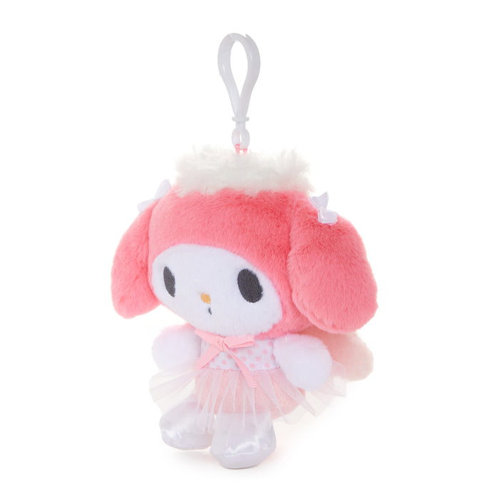 My Melody Plush Mascot Clip (Ballerina Angel Series) Accessory NAKAJIMA CORPORATION
