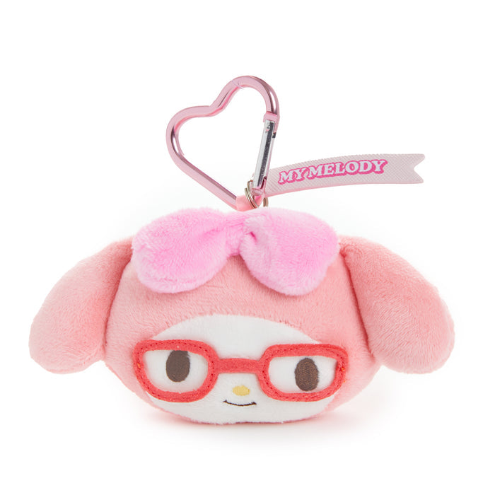 My Melody Plush Mascot Keychain (Glasses Series) Plush Global Original