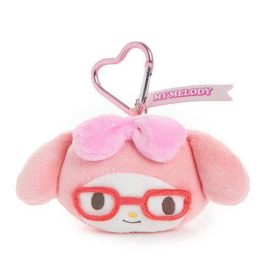 My Melody Plush Mascot Keychain (Glasses Series) Plush Global Original