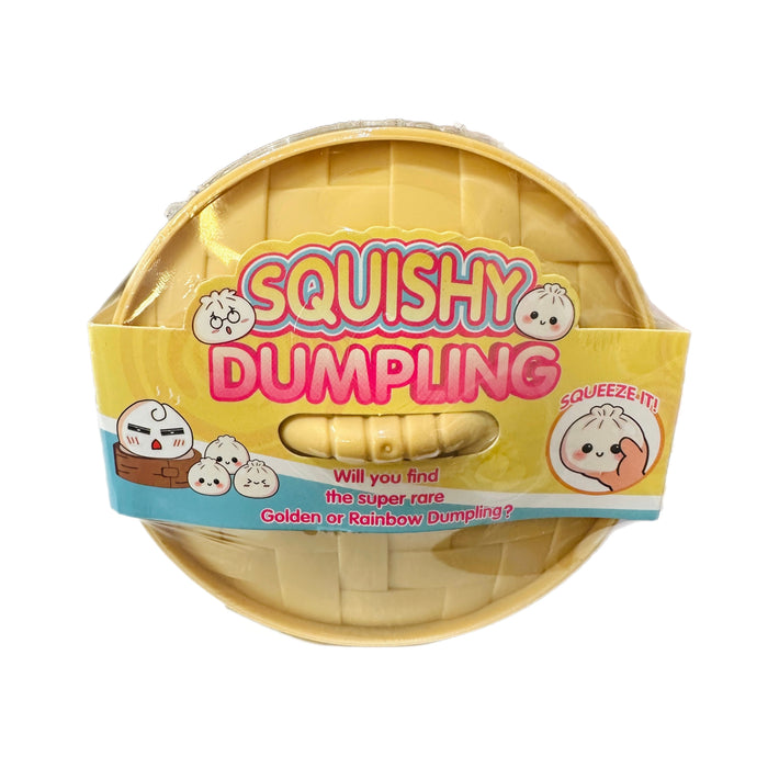 Mystery Squishy Dumplings with Faces - 3.5 Inch Surprise Squishy Sensory Toy