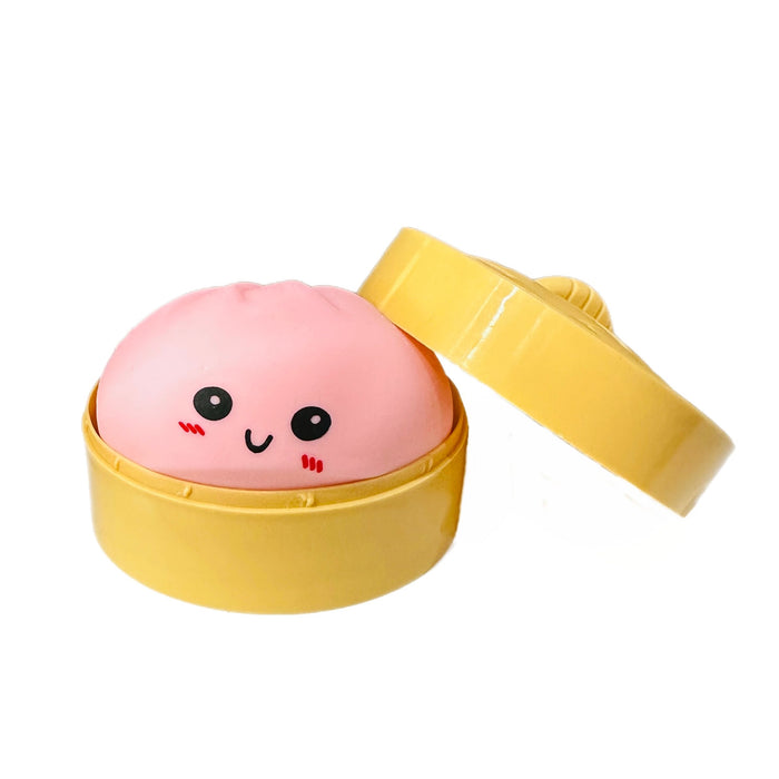 Mystery Squishy Dumplings with Faces - 3.5 Inch Surprise Squishy Sensory Toy
