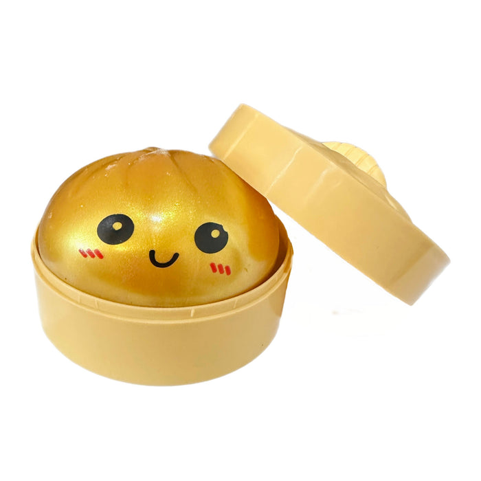 Mystery Squishy Dumplings with Faces - 3.5 Inch Surprise Squishy Sensory Toy