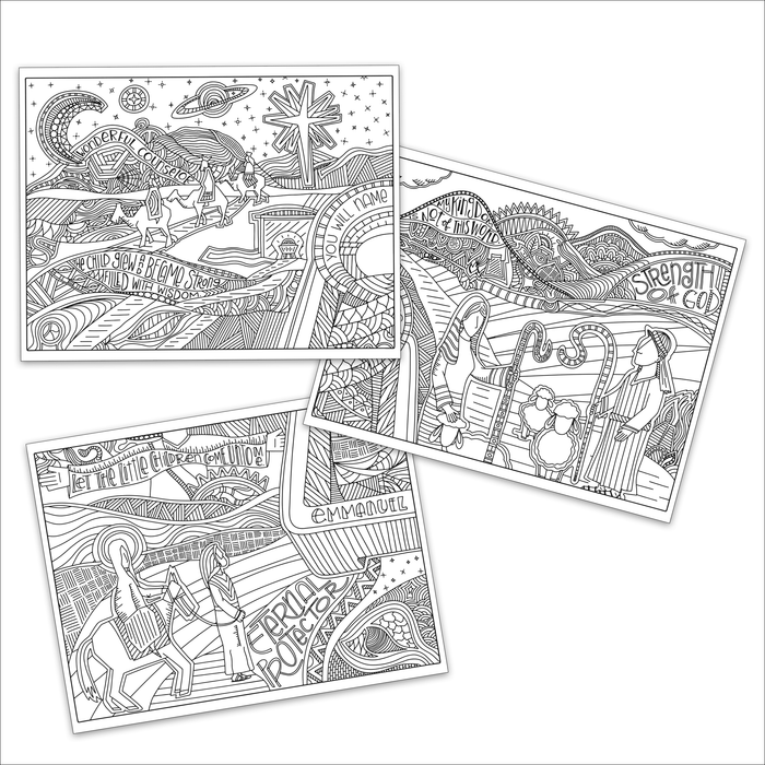 Names of the Messiah Coloring Pages