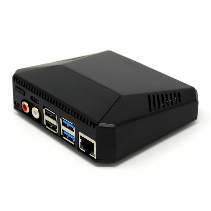 NanoSound ONE Raspberry Pi 4 Case with DAC + Remote [Discontinued] by Argon40 - The Pi Hut