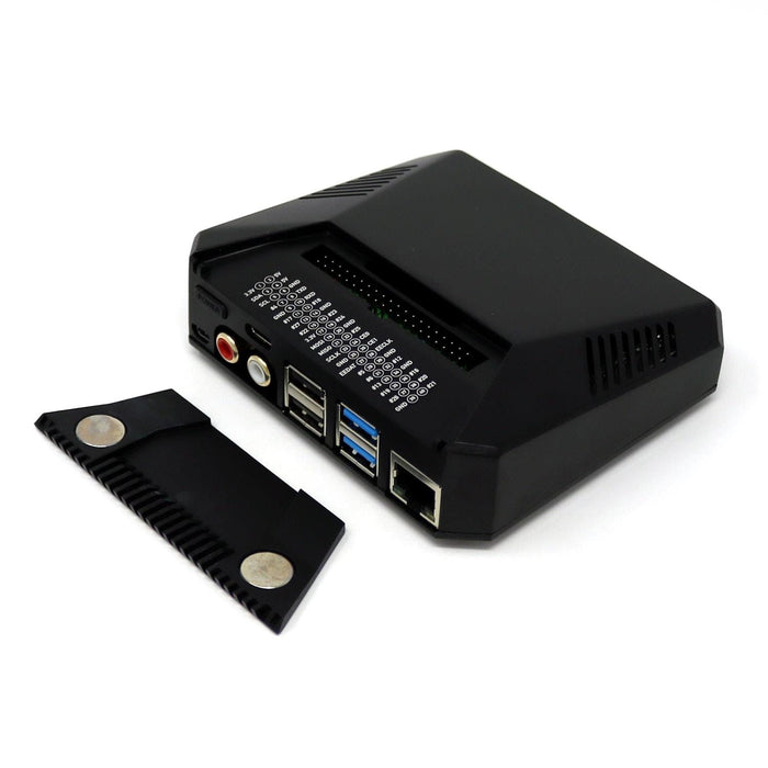 NanoSound ONE Raspberry Pi 4 Case with DAC + Remote [Discontinued] by Argon40 - The Pi Hut