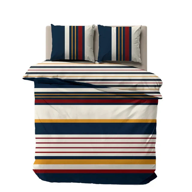 Nautica Hollins Parure de Couette Double, 200x200, 2x80x80
