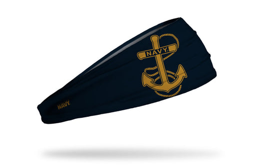 Navy: Anchor Navy Big Bang Lite Headband - View 1
