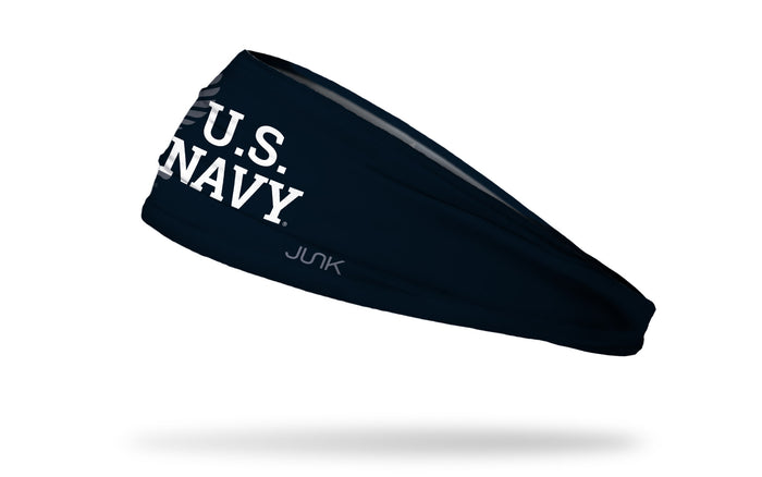 Navy: Eagle Icon Navy Big Bang Lite Headband - View 2