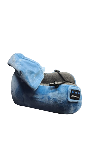 Neck Pillow Hoodie With Bluetooth Speaker Miniband Assorted