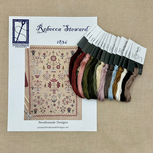 Needlemade Designs - Rebecca Steward -  Physical Chart and/or Roxy Floss