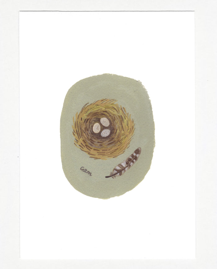 Nest and Feather a5 print