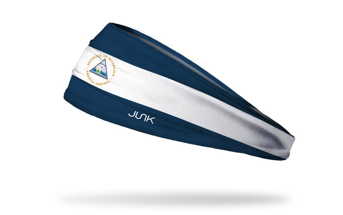 Nicaragua Flag Big Bang Lite Headband - View 1