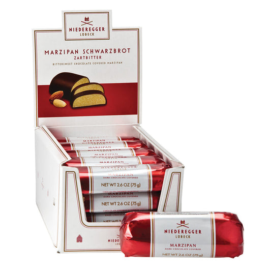 Niederegger Covered Marzipan Loaf Chocolate 2.6oz - 20ct