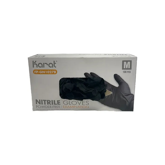 Nitrile Black Gloves