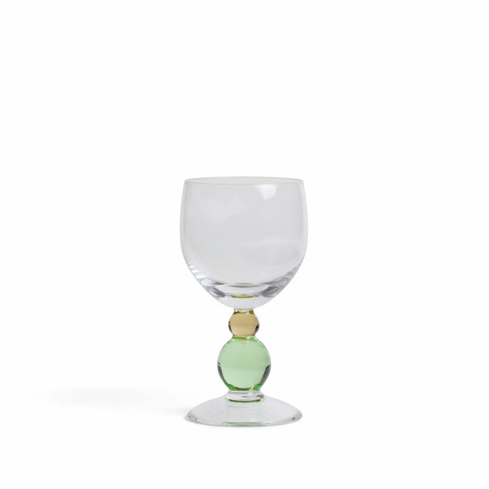 Noam Wine Glass in Jade/Hazel