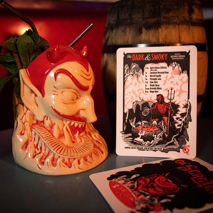Ol' Scratch Designer Series Tiki Mug - Red