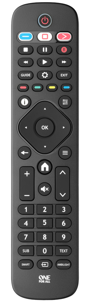 EA Accessories One for All, Philips TV Replacement Remote Control