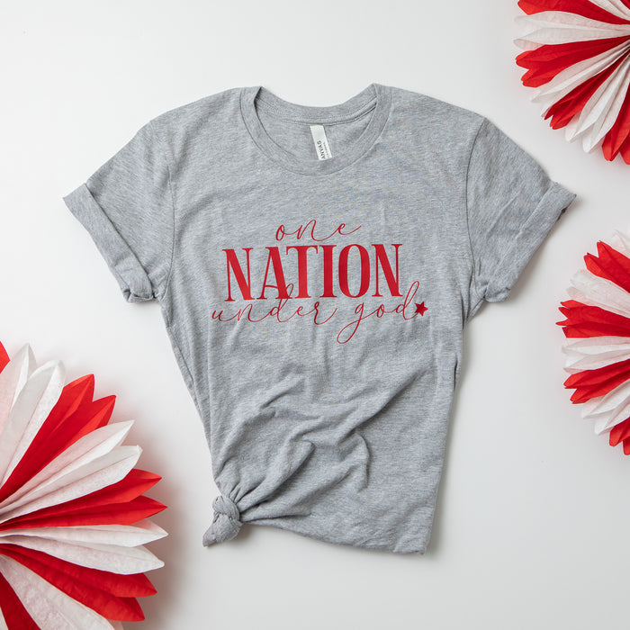 "One Nation Under God" Patriotic T-Shirt