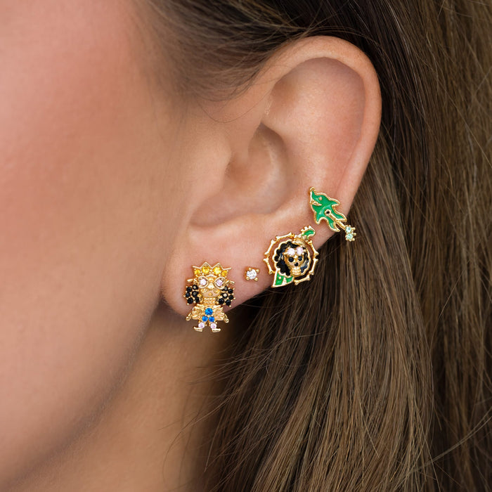 One Piece Brook Earring Set