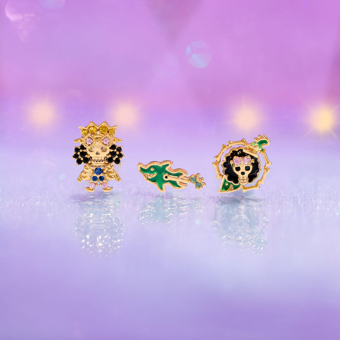 One Piece Brook Earring Set