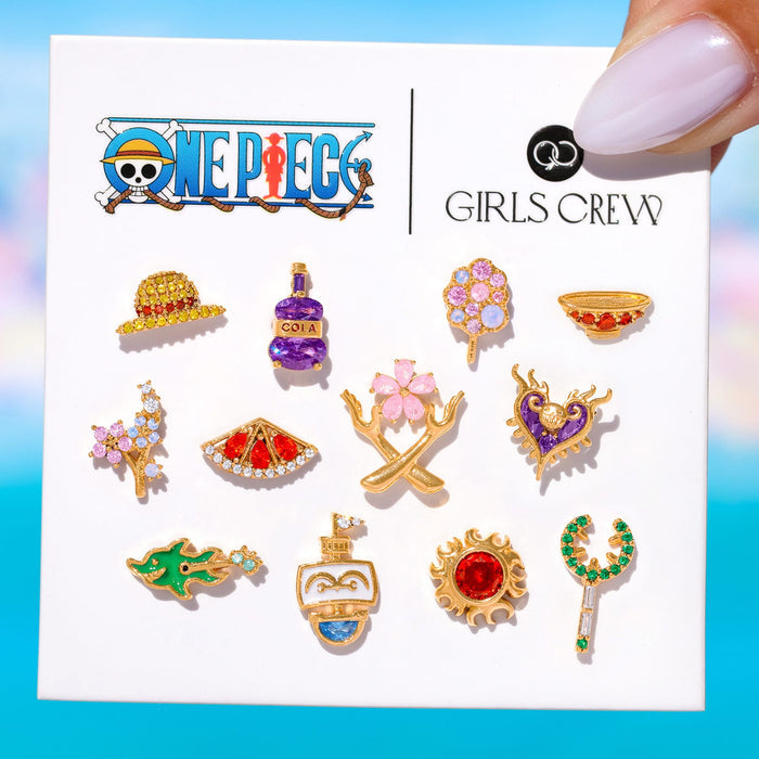 One Piece Brook Earring Set