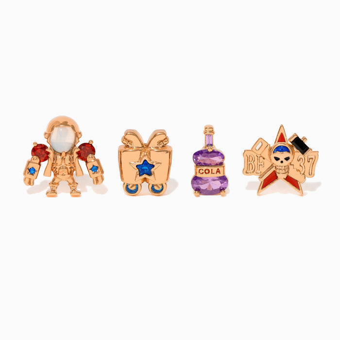 One Piece Franky Earring Set