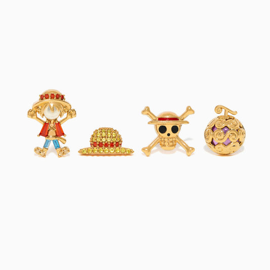 One Piece Monkey D. Luffy Earring Set