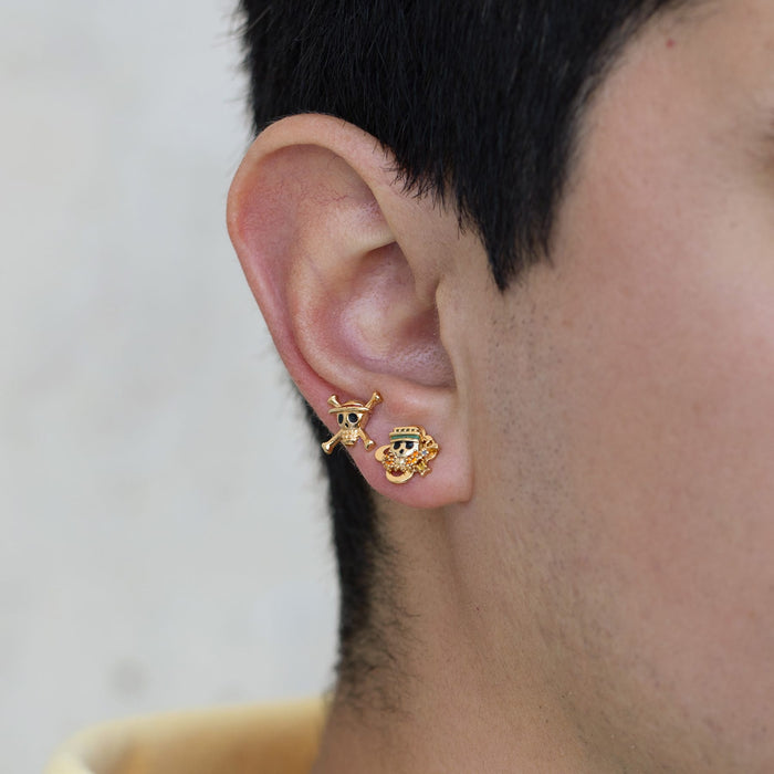 One Piece Monkey D. Luffy Earring Set