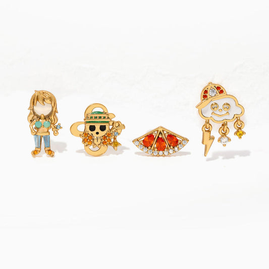 One Piece Nami Earring Set
