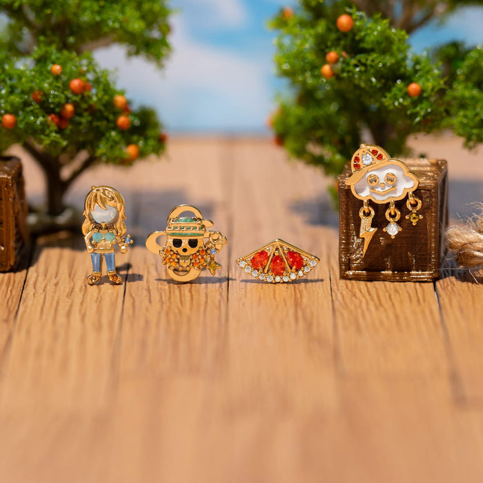 One Piece Nami Earring Set