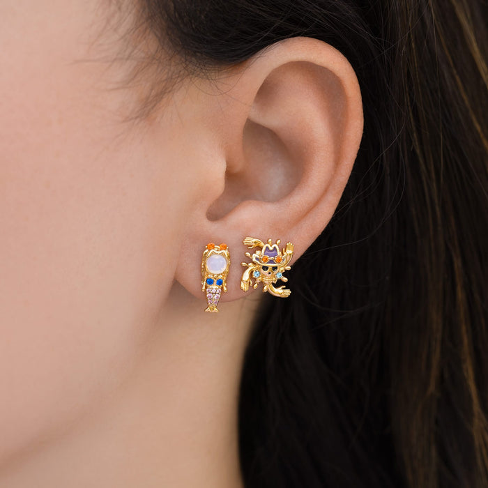 One Piece Nico Robin Earring Set