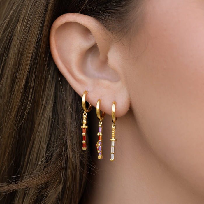 One Piece Three Sword Style Hoops