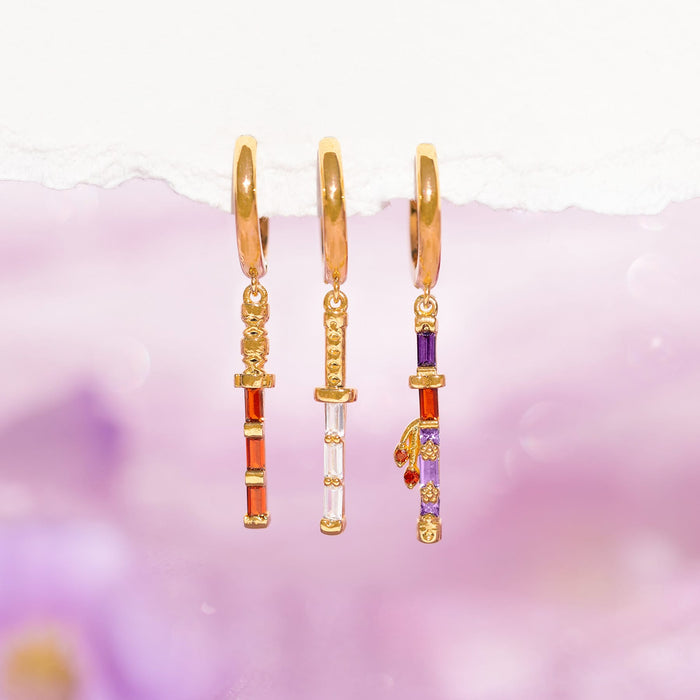 One Piece Three Sword Style Hoops