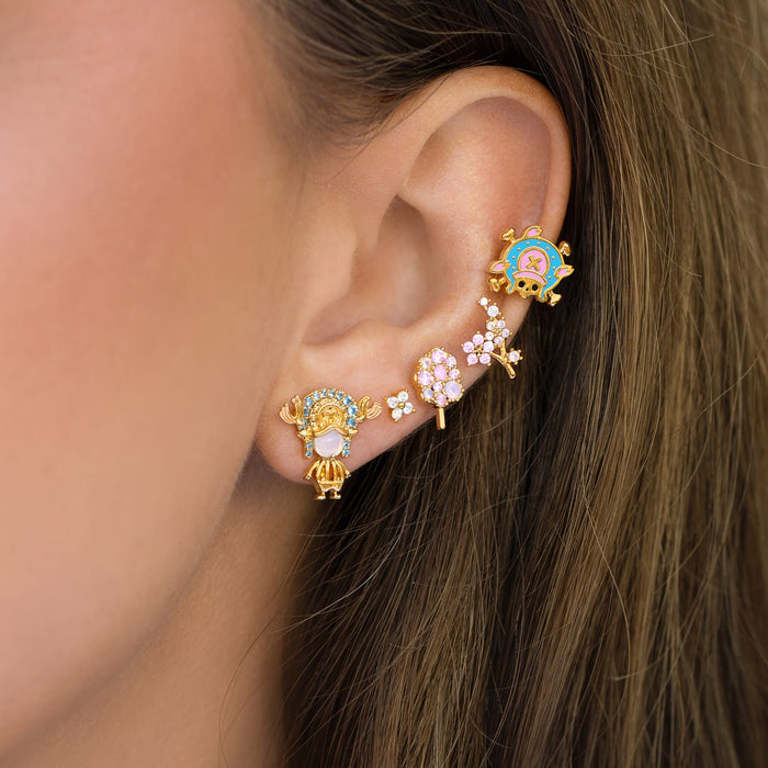 One Piece Tony Tony Chopper Earring Set