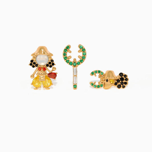 One Piece Usopp Earring Set